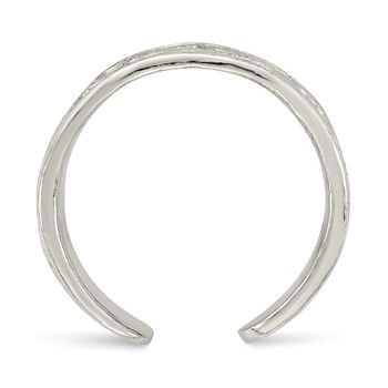 Sterling Silver Toe Ring — alternate view