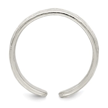 Sterling Silver Toe Ring — alternate view
