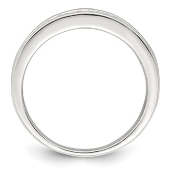 Sterling Silver CZ Ring — alternate view