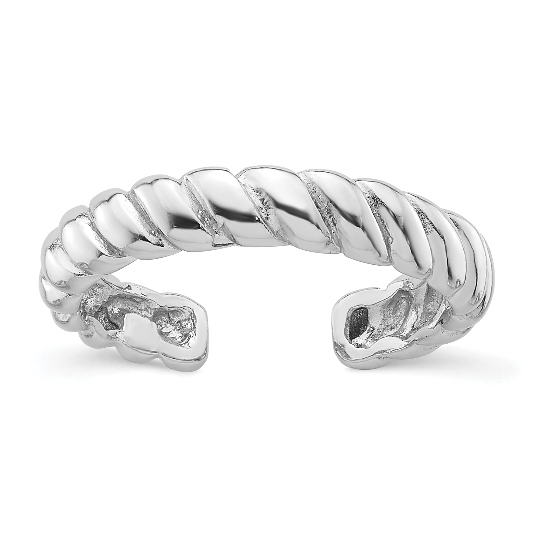Sterling Silver Antiqued Polished Textured Full Finger Sterling Silver Antiqued Polished Textured Full Finger