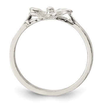 Sterling Silver Butterfly Ring — alternate view