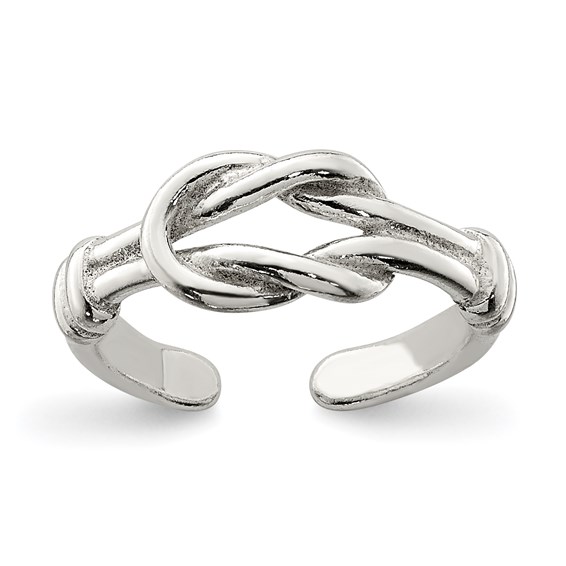 Sterling Silver Knot Toe Ring Sterling Silver Knot Toe Ring