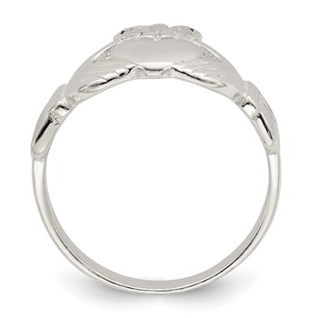Sterling Silver Claddagh Ring — alternate view