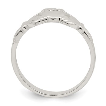 Sterling Silver Claddagh Ring — alternate view