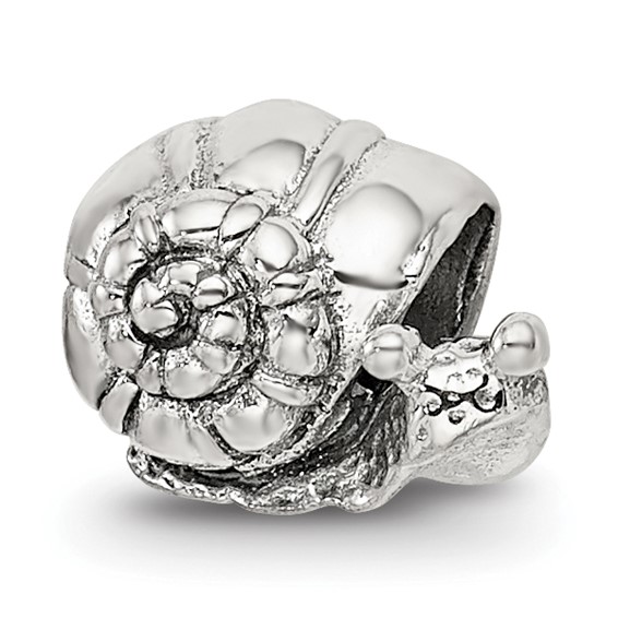 Sterling Silver Reflections Kids Snail Bead - Quality Gold