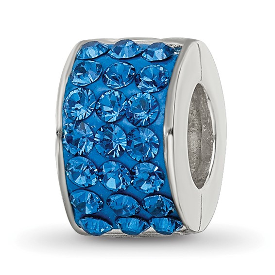 Wavy Preciosa Crystal Bracelet Kit - Blue Malibu from Lisa's Bead