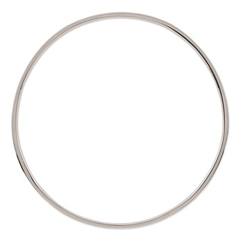 Sterling Silver Stackable Expressions Yellow Enamel Bangle — alternate view