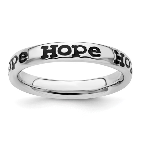 HOPE STERLING SILVER RING GOLD HOPE STERLING SILVER RING GOLD