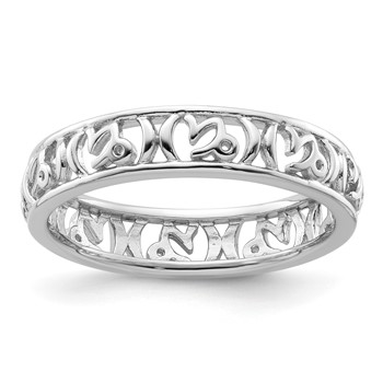 Sterling Silver Stackable Expressions Capricorn Zodiac Ring