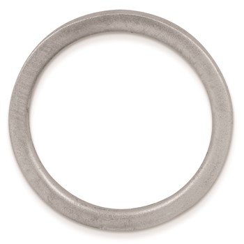 Sterling Silver Stackable Expressions Black-plated Satin Ring — alternate view