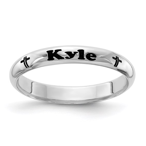 Stackable Expressions Personalized Paw Print Ring Stackable Expressions Personalized Paw Print Ring