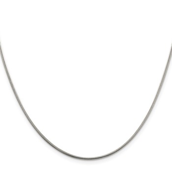 Sterling Silver 1.5mm Snake Chain — alternate view