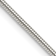 Image of Sterling Silver 1.5mm Snake Chain