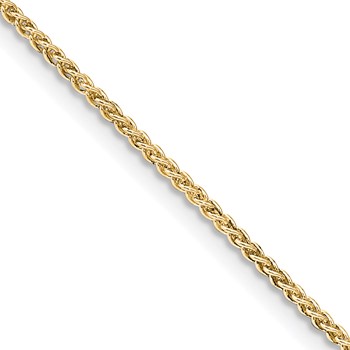 Gold-plated Sterling Silver 1.50mm Spiga Chain