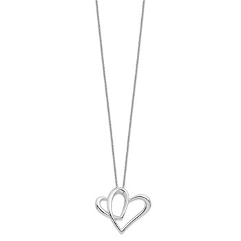 Sentimental Expressions Sterling Silver Rhodium-plated Mother A Part of My Heart 18 Inch Necklace — alternate view