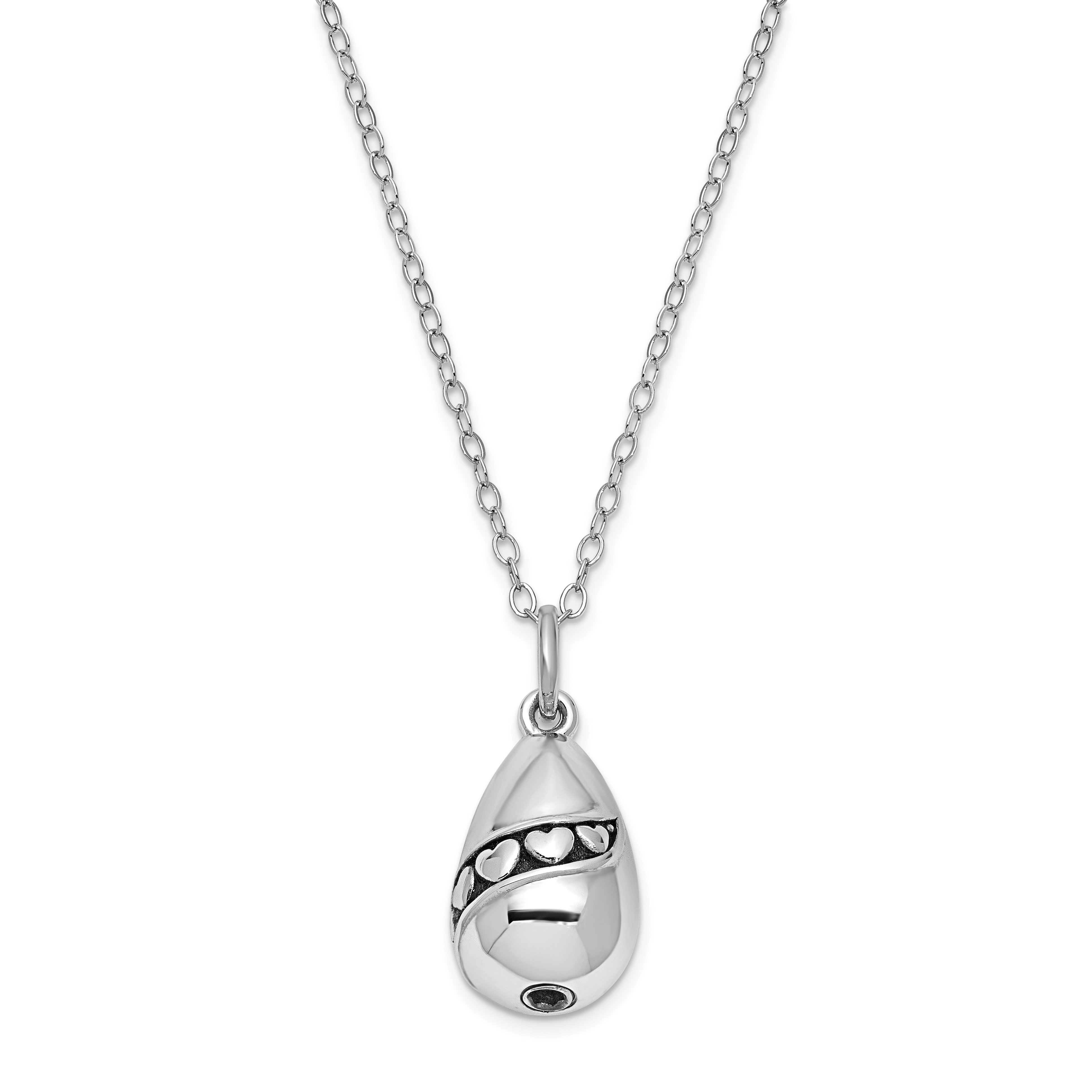 Hourglass Necklace Ash Urn - In The Light Urns