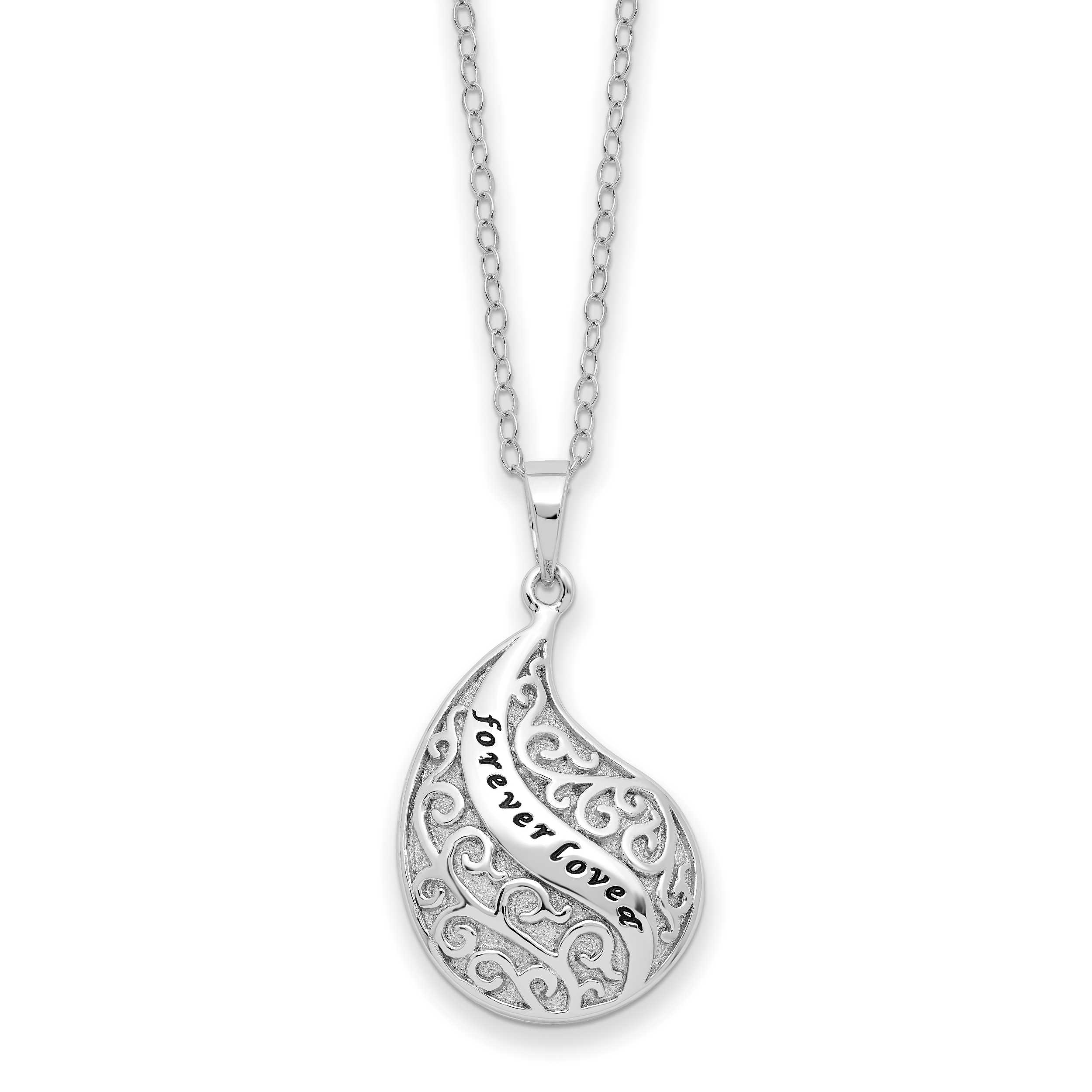 ★SENTIMENTS★ NO.459 [SILVER] NECKLACE Sentimental Expressions Sterling Silver Rhodium-plated