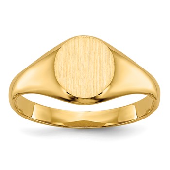 10k Childs Signet Ring