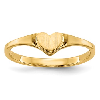 10ky Children's Heart Ring