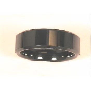 MEN'S BLACK CERAMIC BAND -