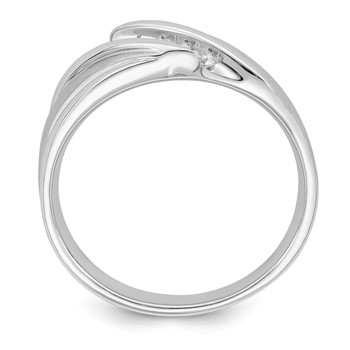 10kw Mens Diamond Band — alternate view