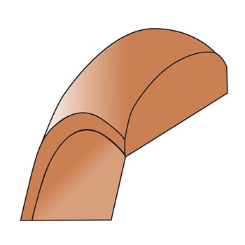 14k Rose Gold 2.5mm Half Round Band Size 9.5 — alternate view