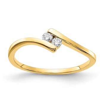 10k Yellow Gold Diamond Ring
