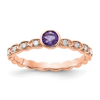 SS RP Semi Mount Ring Holds 1- 4MM RD