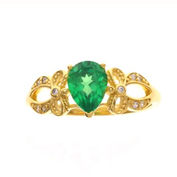 1- 8X5MM PS CRGRGA, 10 -200' RD DIAS - Color:Y Stone:A Mel:C/Z