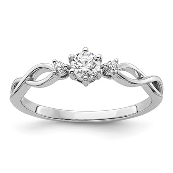 10ky Diamond Complete Promise Ring