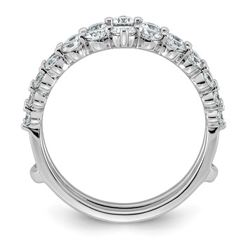 14kw 1ct Lab Grown Dia VS+ F+ Complete Ring Guard — alternate view