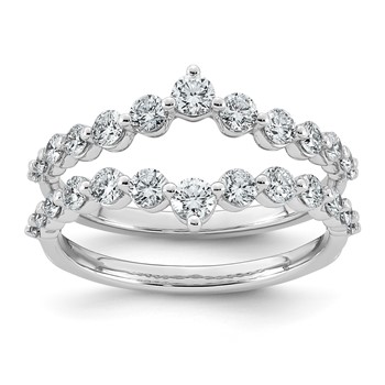 14kw 1ct Lab Grown Dia VS+ F+ Complete Ring Guard