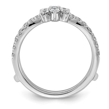 14kw 1ct Lab Grown Dia VS+ F+ Complete Ring Guard — alternate view