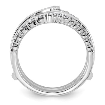 14kw 1ct Lab Grown Dia VS+ F+ Complete Ring Guard — alternate view