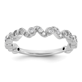 14kw 1/3ct Lab Grown Dia VS+ F+ Comp Wedding Band