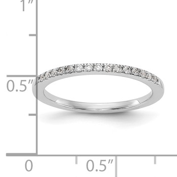 14kr Wedding Band Mounting — alternate view
