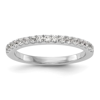 14K White Gold Wedding Band Mounting