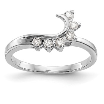 14K White Gold Wrap Mounting