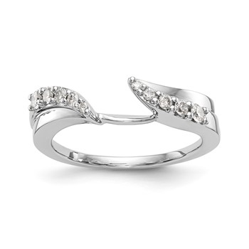 14K White Gold Wrap Mounting