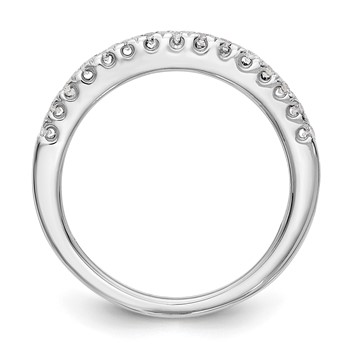14K White Gold Band Mounting — alternate view