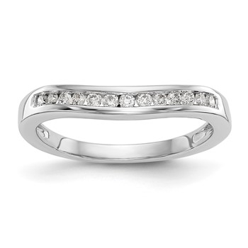 14K White Gold Band Mounting