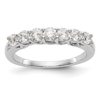 Platinum 7-Stone Diamond Band Mounting