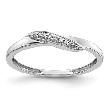 14k White Gold 1/20 carat Diamond Ring