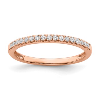 14k Rose Gold Wedding Band, mtg only, blank