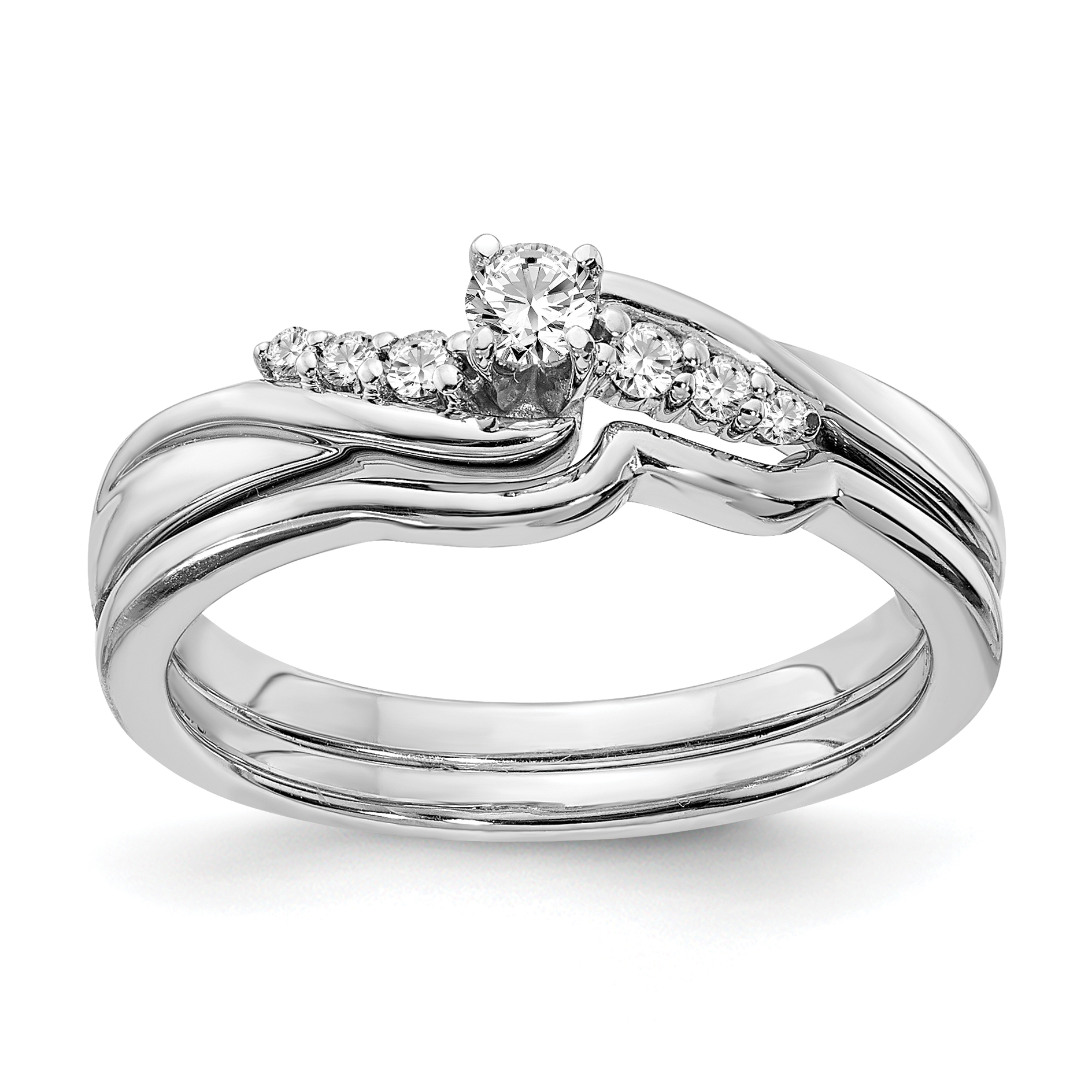 10k Wedding Set use RM6375B-0W & RM6375E-018-0WAA