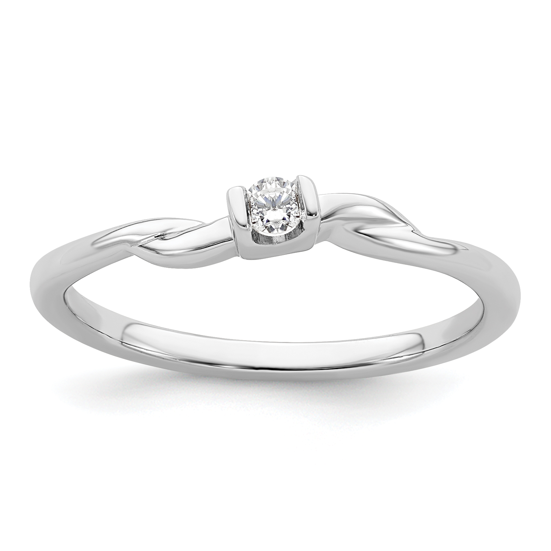 Lab created diamond promise on sale rings