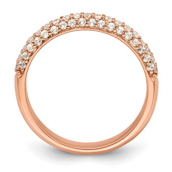 14K Yellow GoldWedding Band, no dias, mtg only — alternate view