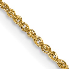 Image of 14K 20 inch 1.1mm Ropa with Spring Ring Clasp Chain