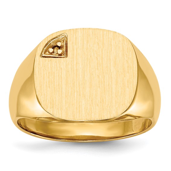 Mens 14k gold hot sale ring mountings