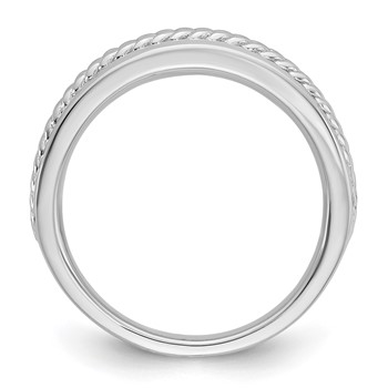 Sterling Silver CZ Ring — alternate view